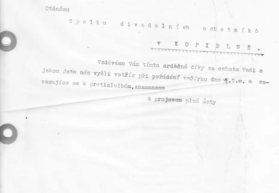Korespondence 1920 - 1922